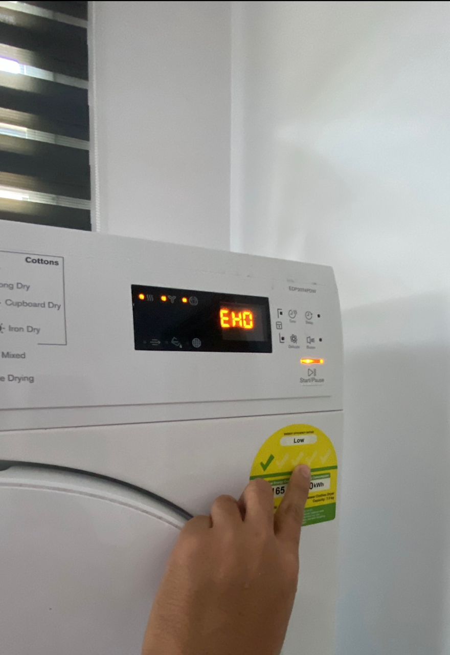 Dryer EHO error code repair Malaysia