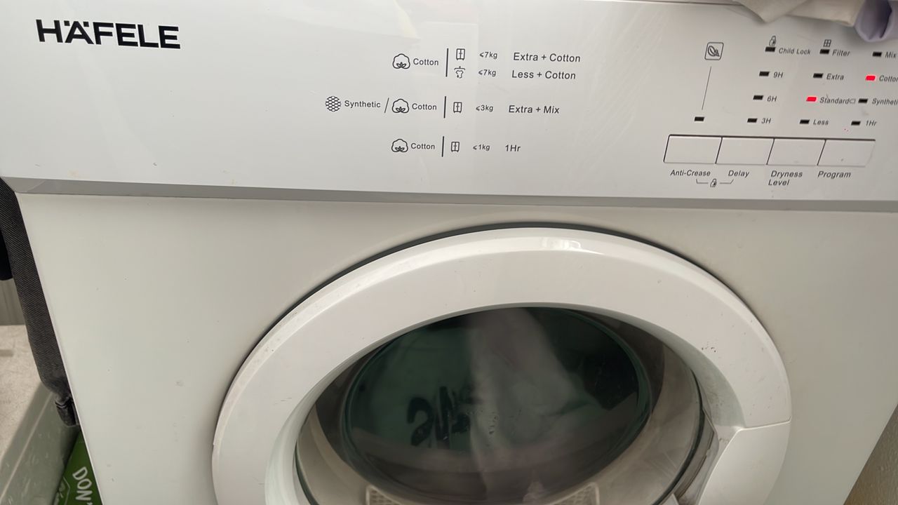 Compact tumble dryer maintenance